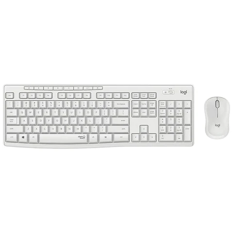 Teclado + Ratón inalámbricos Logitech MK295 Blanco