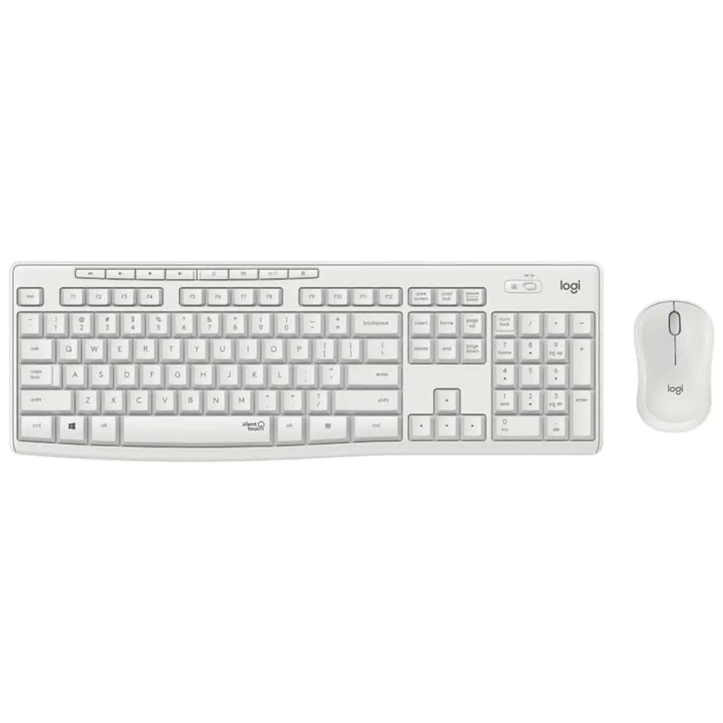 Teclado + Ratón inalámbricos Logitech MK295 Blanco 1