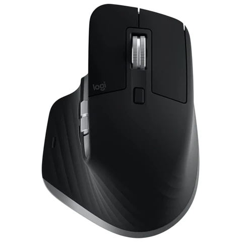 Logitech MX Master 3S for Mac Bluetooth 8000 DPI Negro Plata