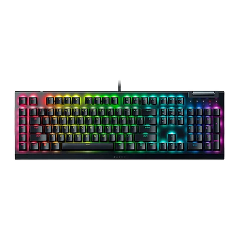 Teclado Gaming Razer BlackWidow V4 X Yellow Switch Cable USB Trenzado 2m