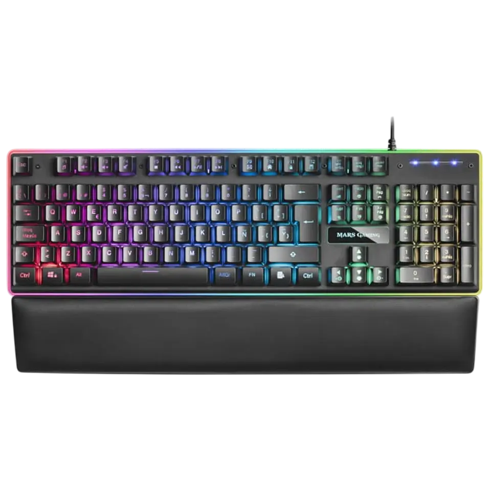 Teclado Gaming Mars Gaming MK320 RGB USB Negro 1