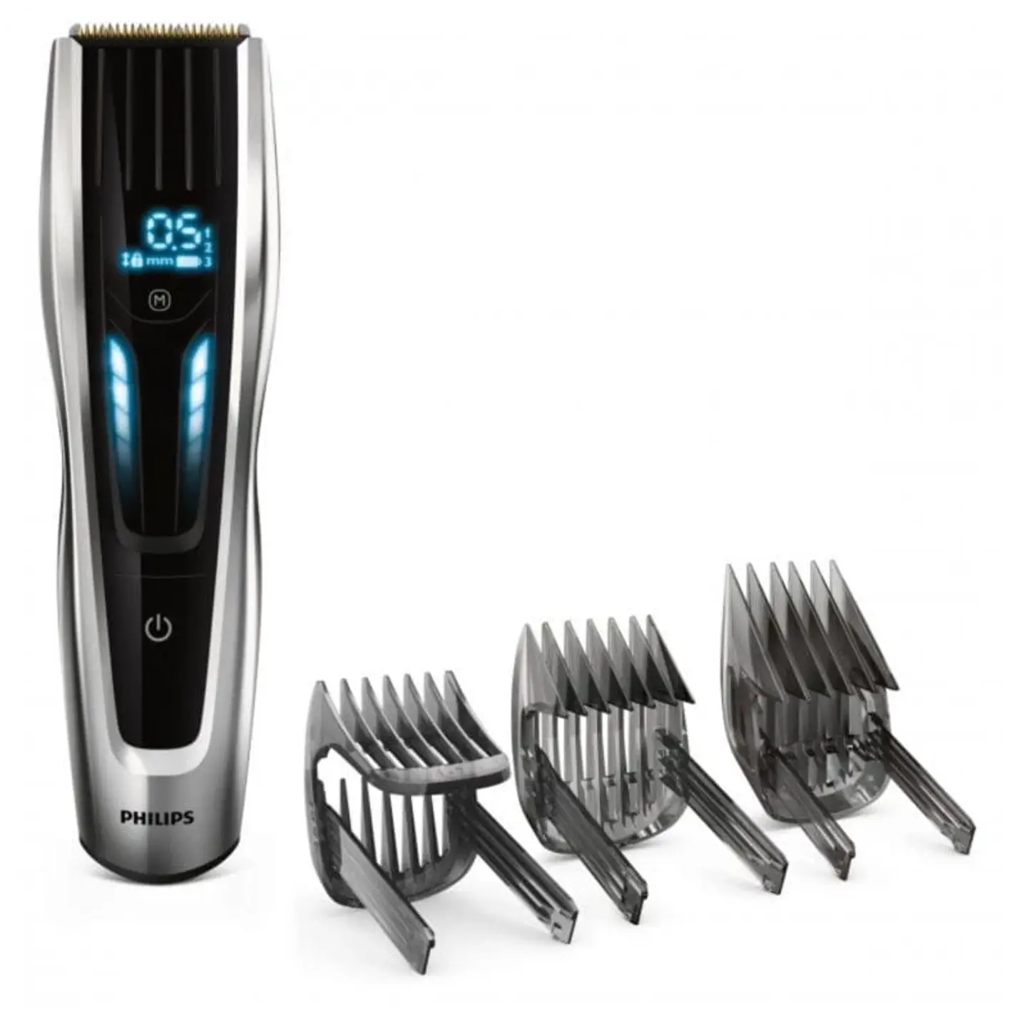 Philips Hair Clipper Series 9000 HC9450/15 Negro/Plata 1