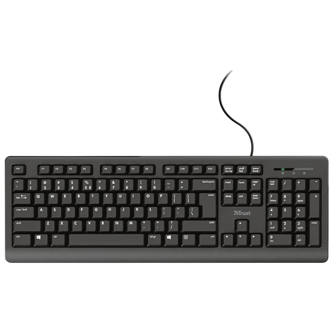 Teclado de Membrana Trust TK-150 USB Negro