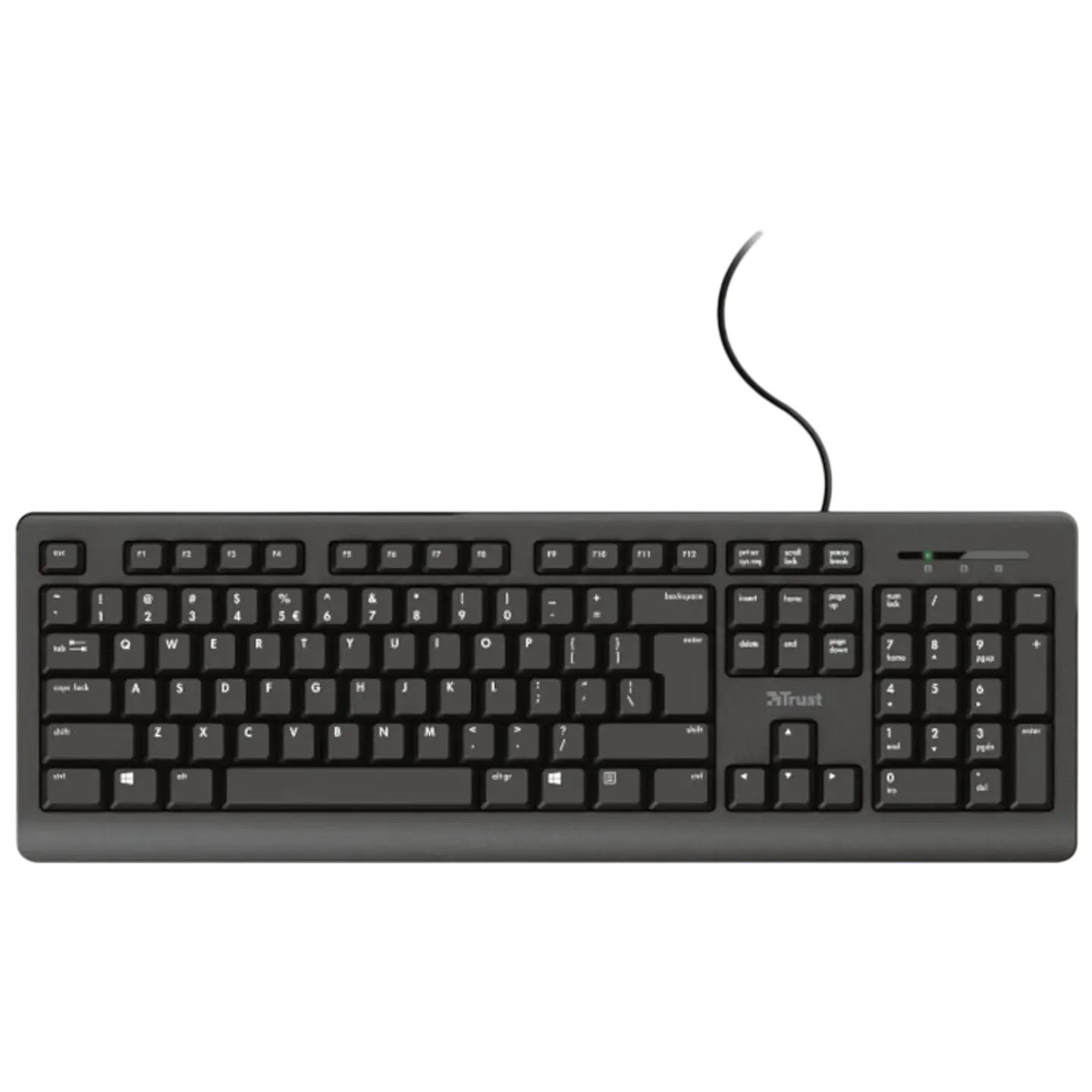 Teclado de Membrana Trust TK-150 USB Negro 1