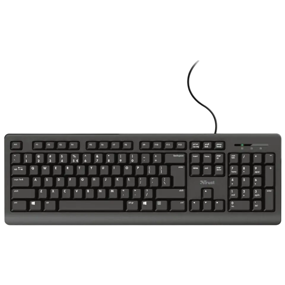 Teclado de Membrana Trust TK-150 USB Negro 1