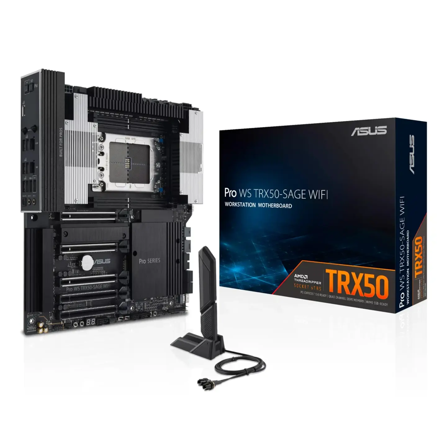 Placa base ASUS Pro WS TRX50-SAGE WIFI TRX50 sTR5 DDR5 ECC R-DIMM 1