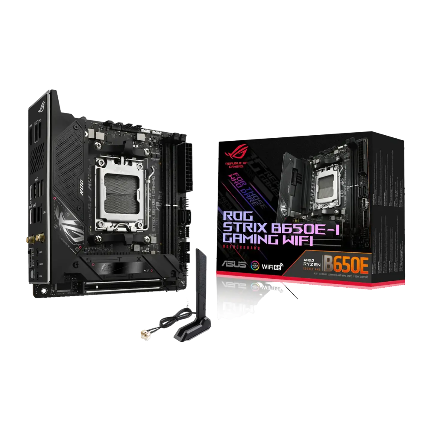 Placa base ASUS ROG STRIX B650E-I GAMING WIFI AMD B650 AM5 DDR5 1