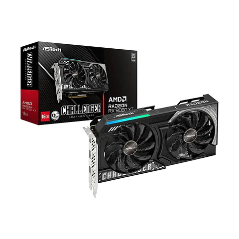 Placa Gráfica AsRock AMD Radeon RX 9060 XT "RDNA 4" Challenger OC 16GB GDRR6