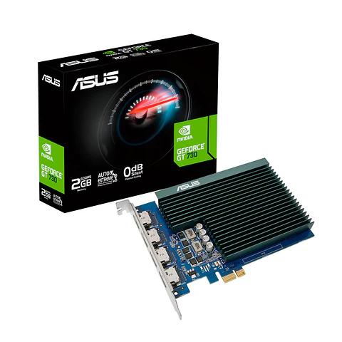 Placa Gráfica Asus GeForce GT 730 2GB GDDR5 Passive Cooling