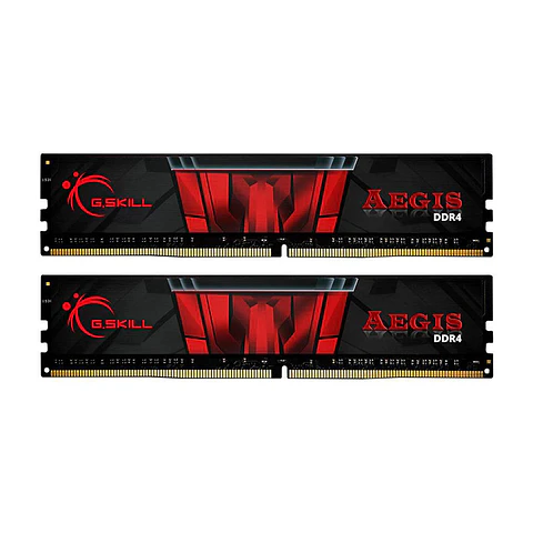 Memória RAM UDIMM G.SKILL Aegis 32GB (2x16GB) DDR4-3200MHz (Intel XMP) CL16 (16-18-18-38) 1.35V