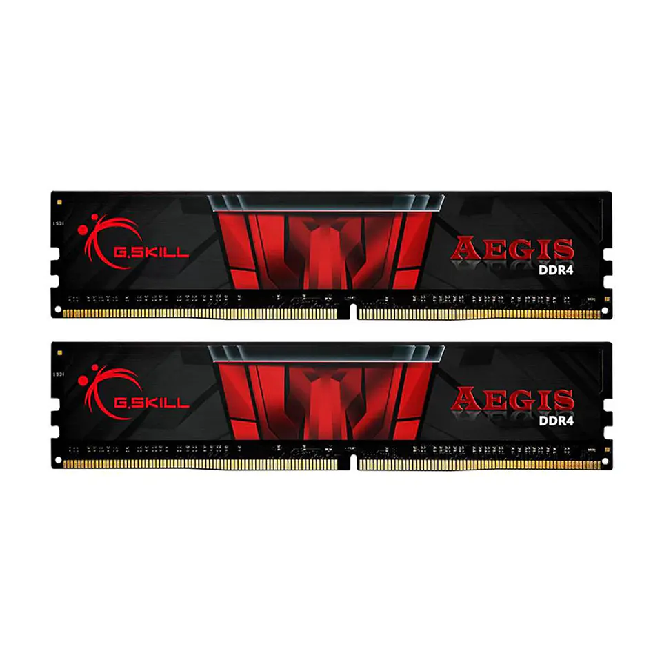 Memória RAM UDIMM G.SKILL Aegis 32GB (2x16GB) DDR4-3200MHz (Intel XMP) CL16 (16-18-18-38) 1.35V 1