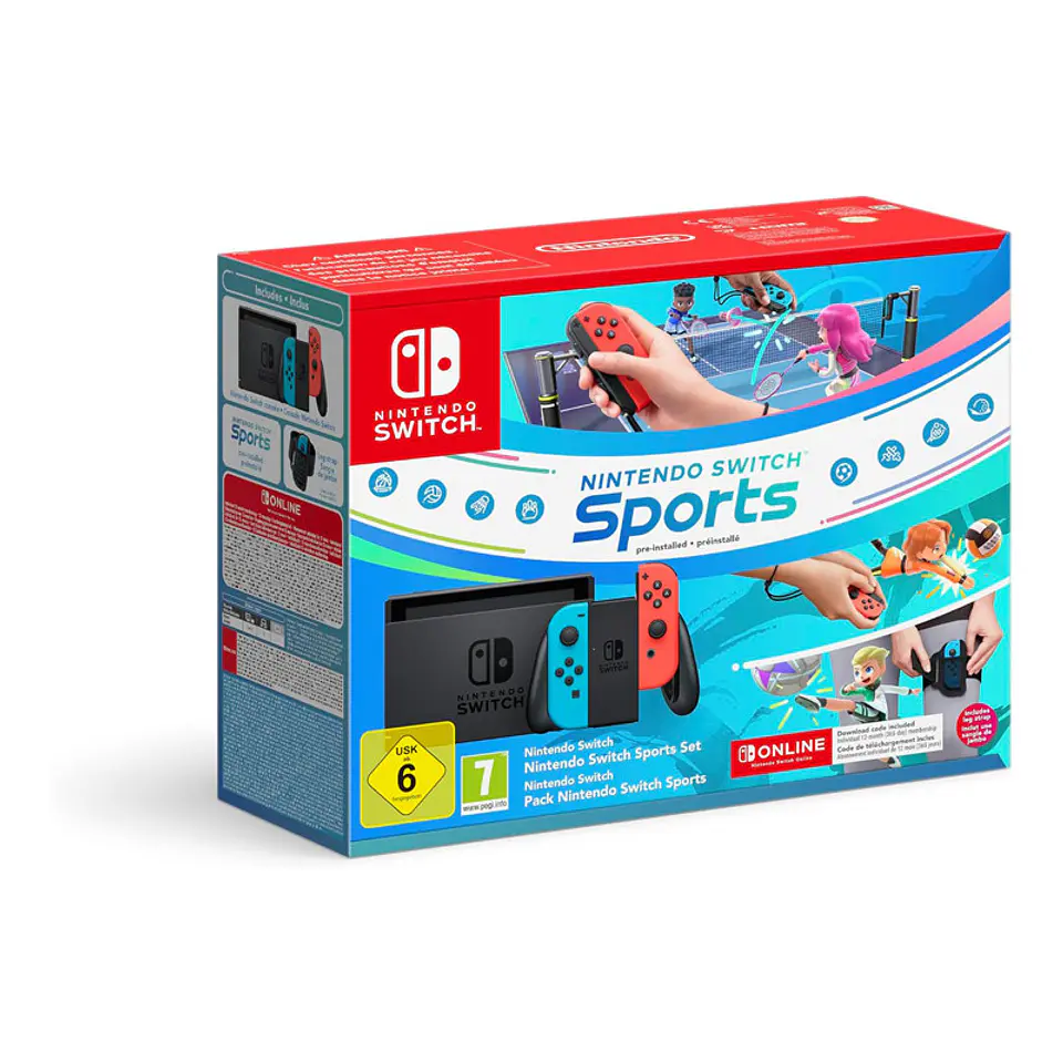 Consola Nintendo Switch + Jogo Nintendo Switch Sports (Digital) 1