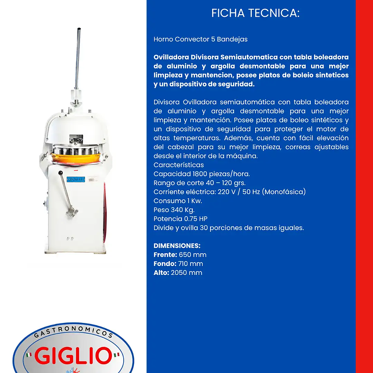 Ovilladora Divisora SINMAG SM 2