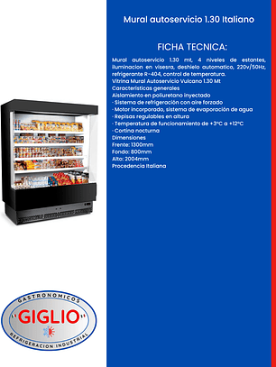 Mural autoservicio 1.30 Italiano
