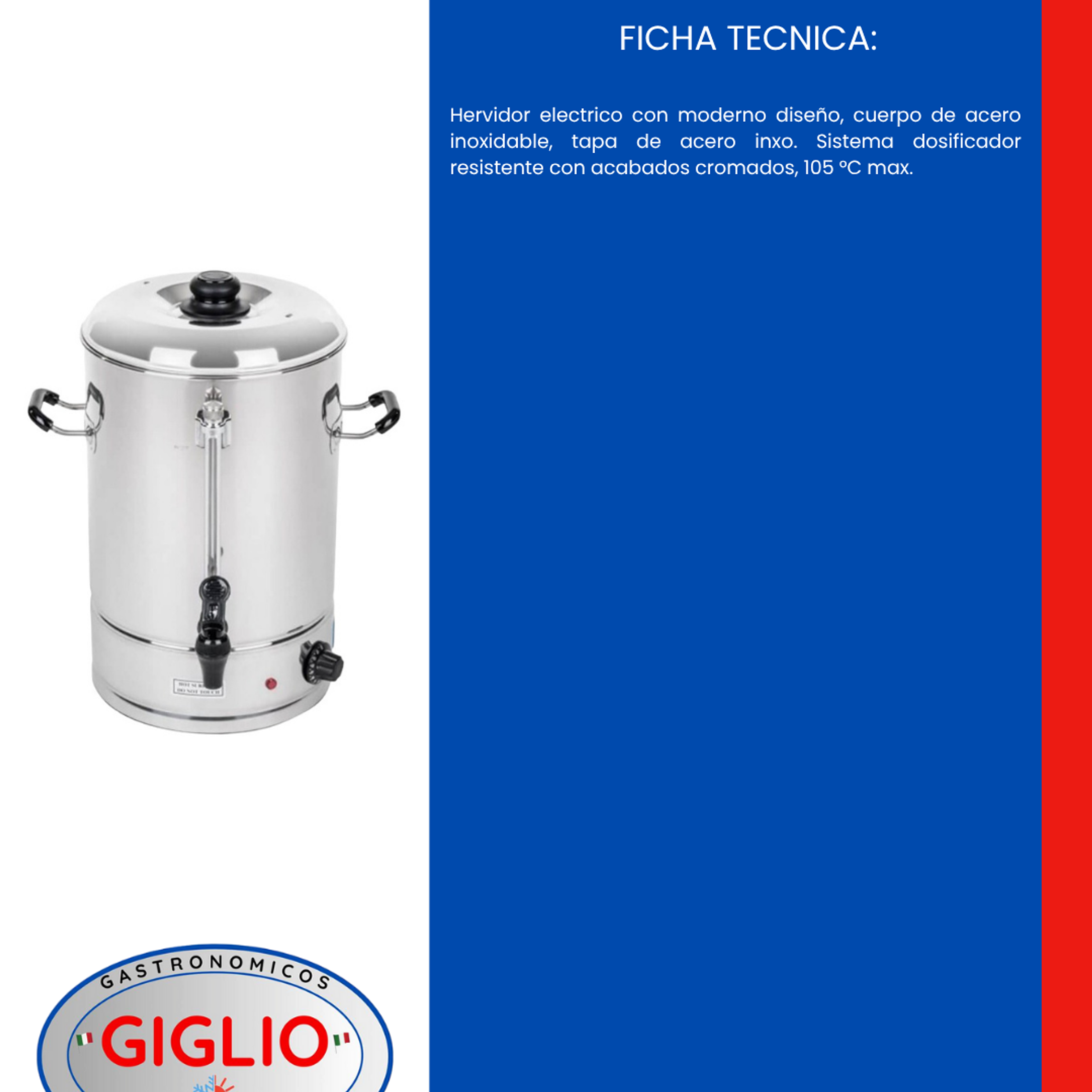 Hervidor de Agua 20 Its 3