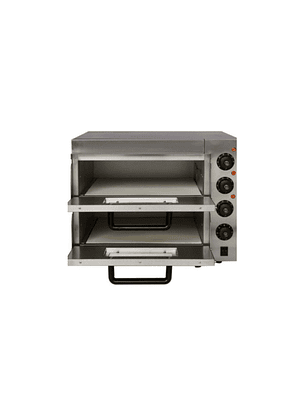Horno Pizza Electrico 2 camaras 40×40 cm