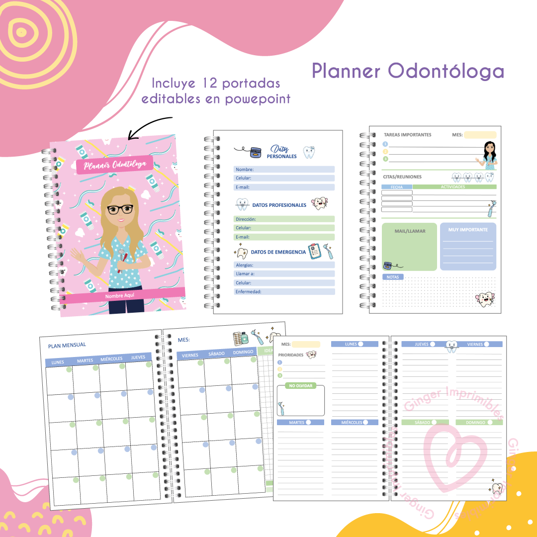 Digital Planner Odontóloga 2024 1