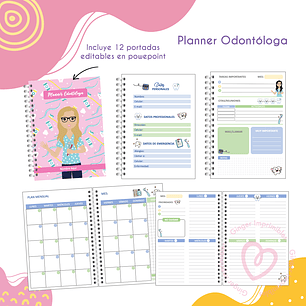 Digital Planner Odontóloga 2024