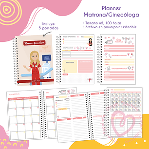Imprimible Planner Matrona /Ginecóloga 2024