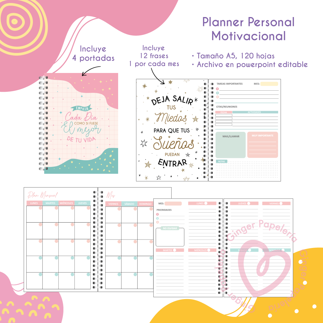 Digital Planner Personal Motivacional 2024 1