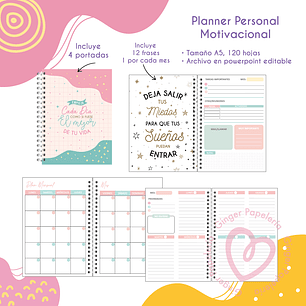 Digital Planner Personal Motivacional 2024