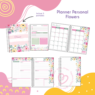 Digital Planner flowers 2024