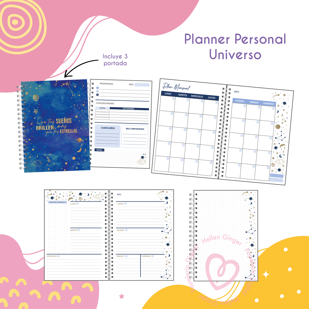 Digital  Planner Universo 2024 1