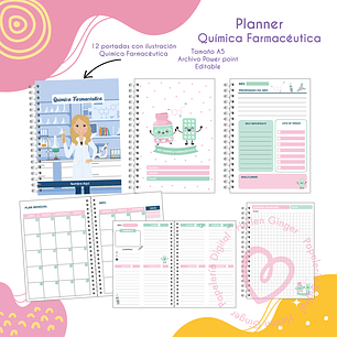 Digital Planner Química Farmacéutica 2024
