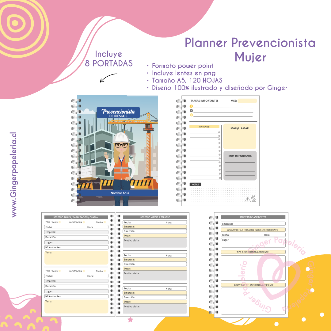 Digital Planner Prevencionista Mujer 2023 1