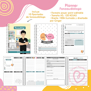 Digital Planner Fonoaudiólogo 2024