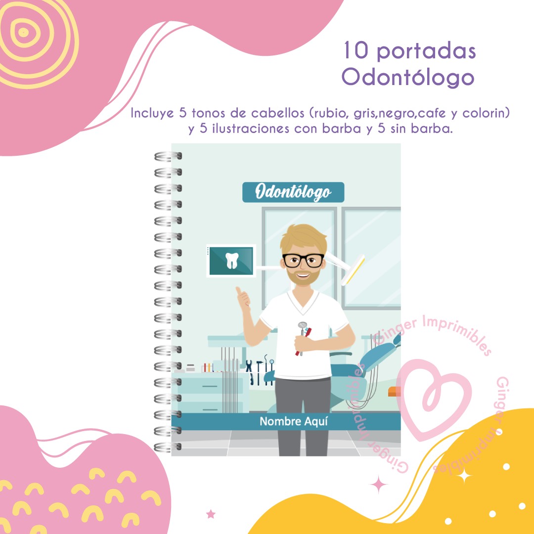 Imprimible Portada Odontólogo  1