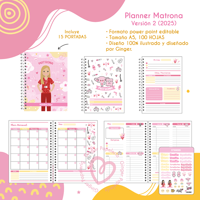 Digital Planner Matrona 2 /2025