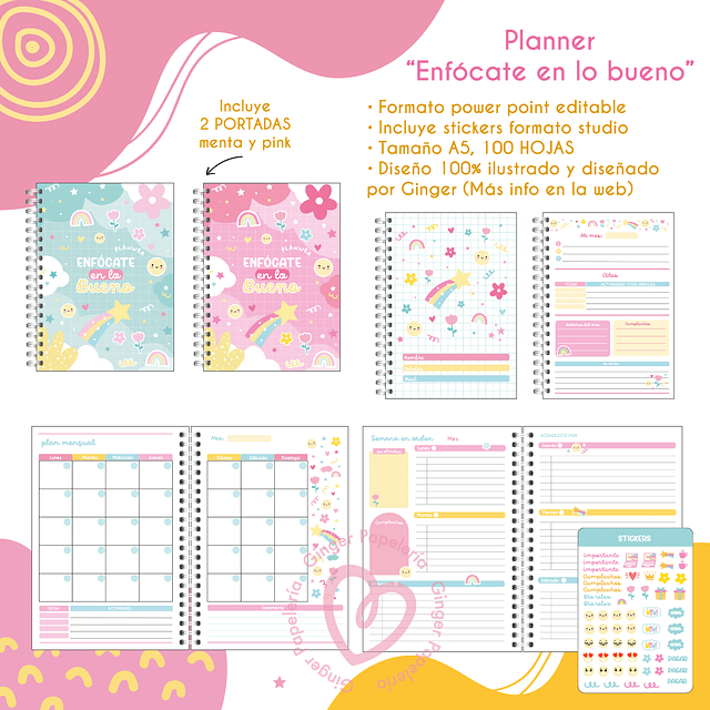 Digital Kit planners Enfócate 