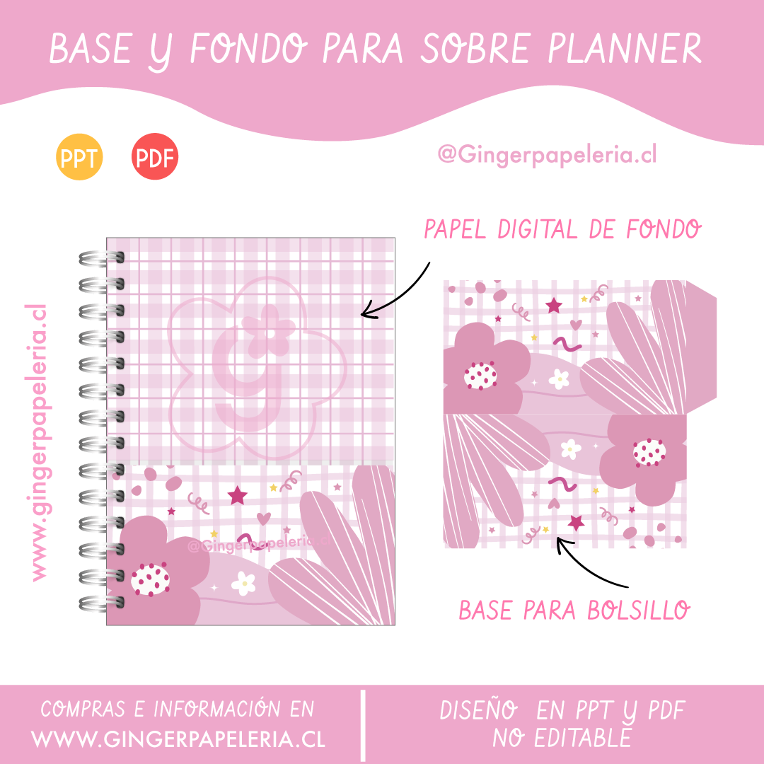 Digital Planner Diario pink 2026 4