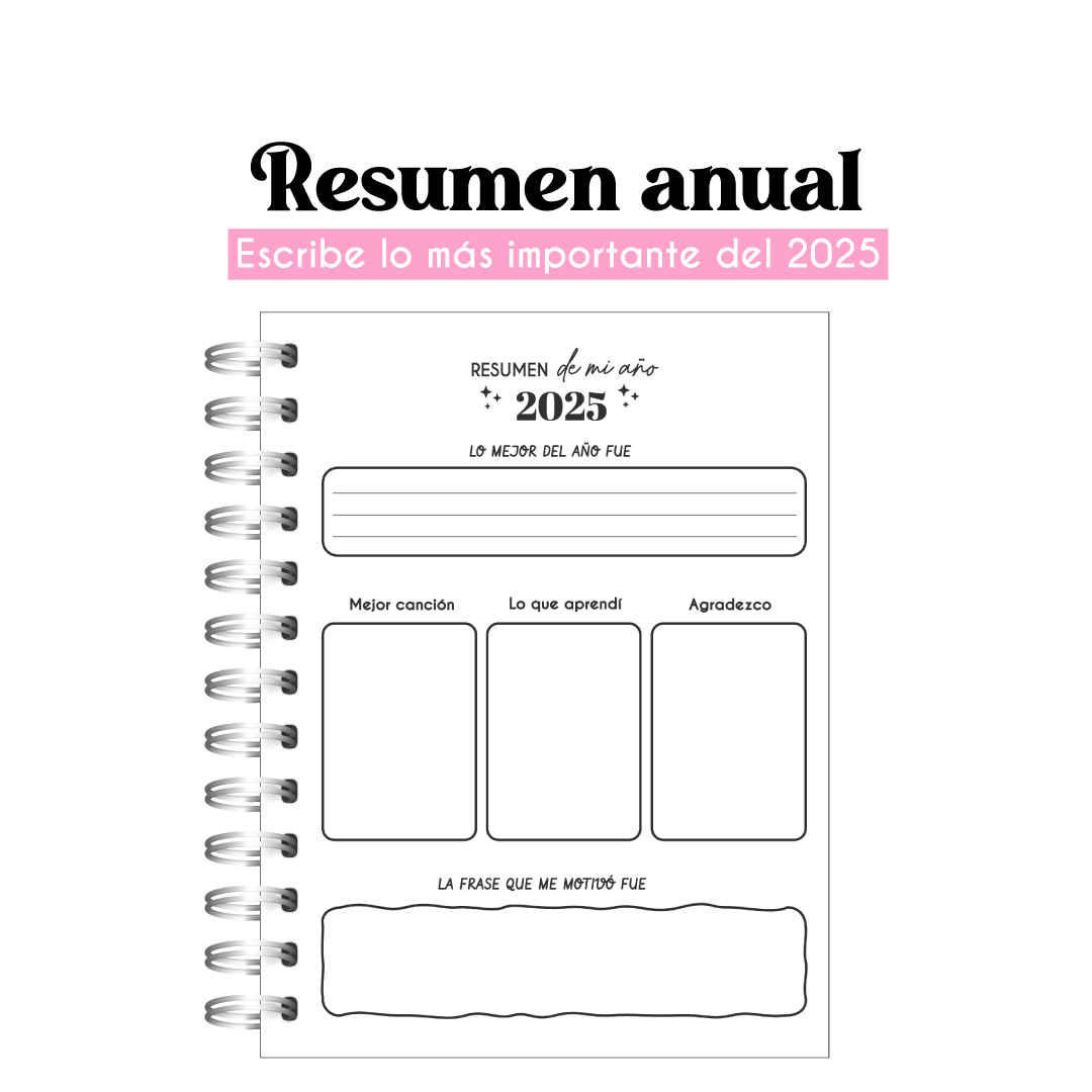 Ginger Planner Serenity 2026 5