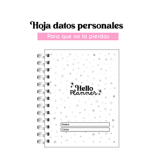 Ginger Planner Personalizado 