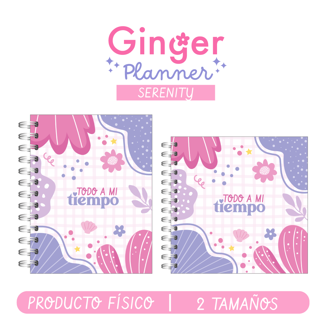 Ginger Planner Serenity 2026 1