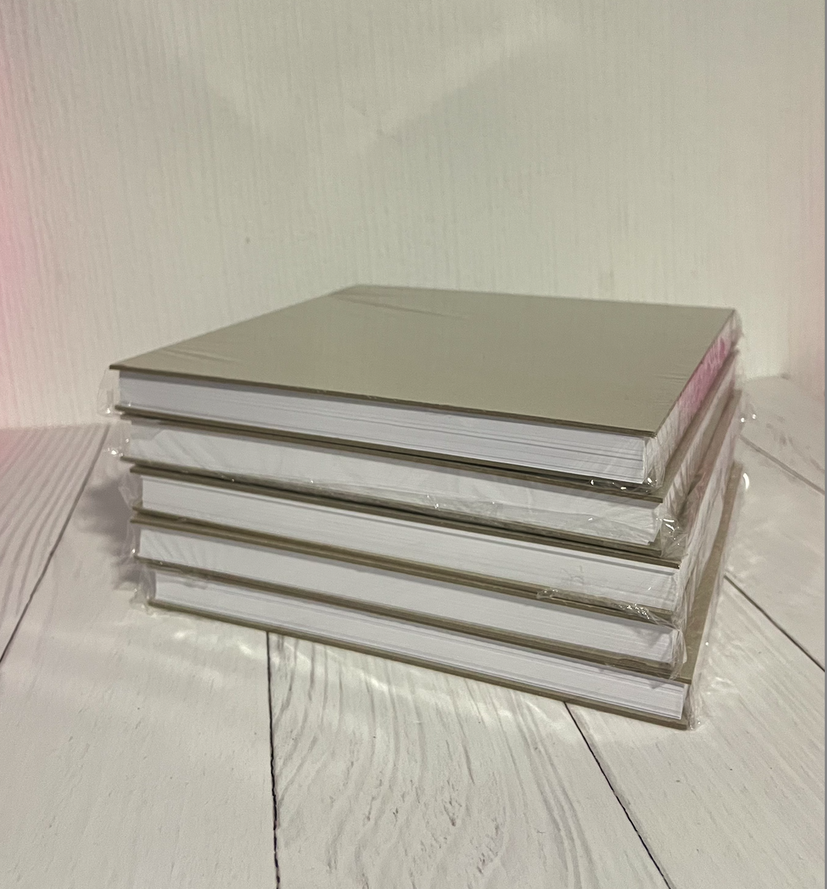 kit papel bond + tapas 18x18 cm 1