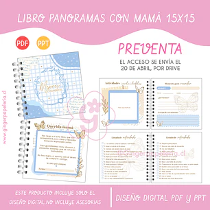 Digital Set panoramas con mamá - Sweet Collection