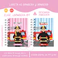 Digital Libreta Bombero/a A5 - thumbnail 1