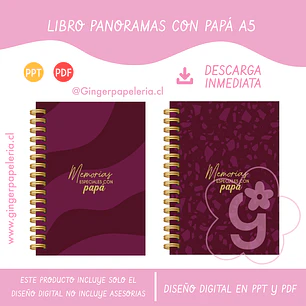 Digital Libro panoramas con papá