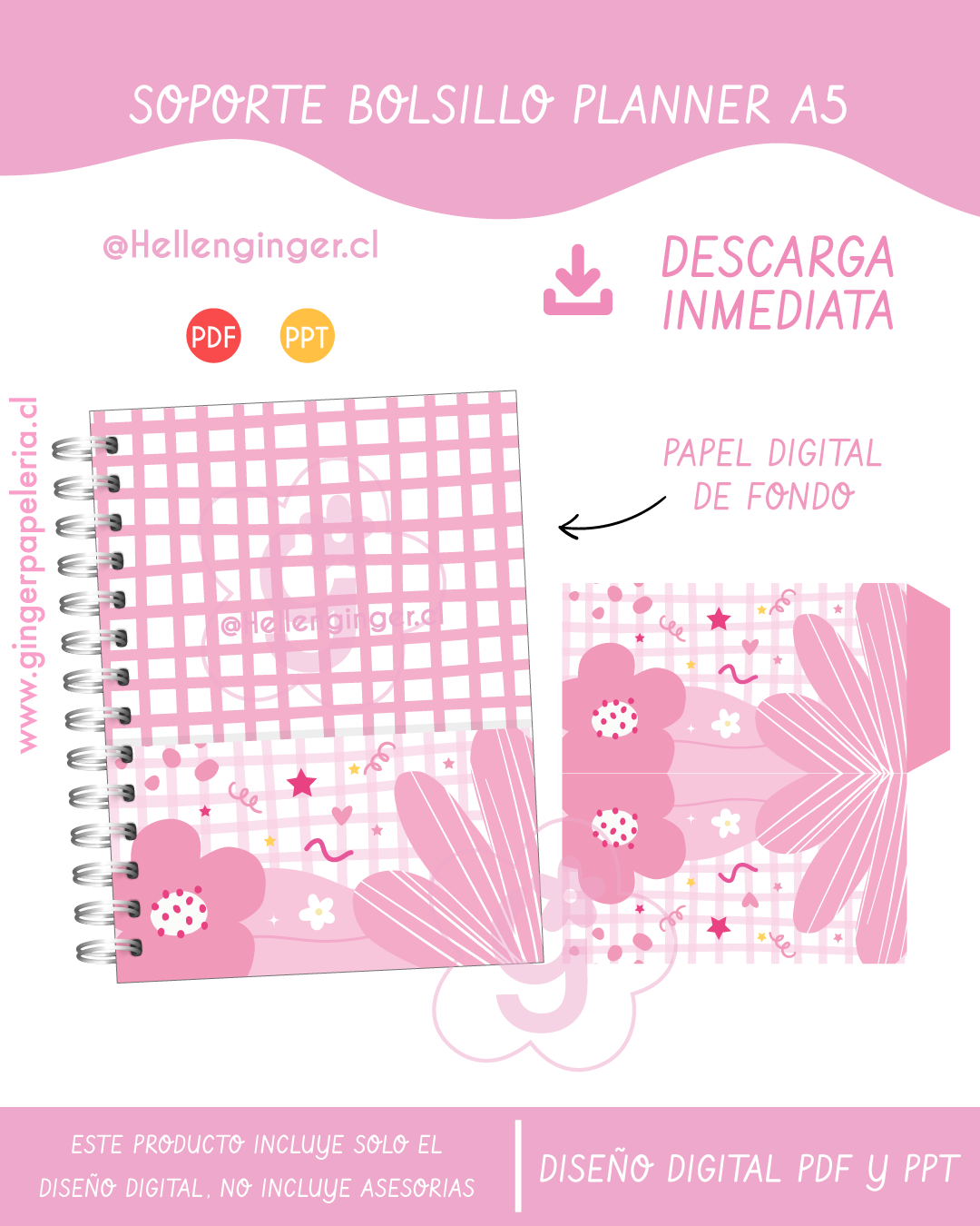 Digital Bolsillo Agenda Serenity 1