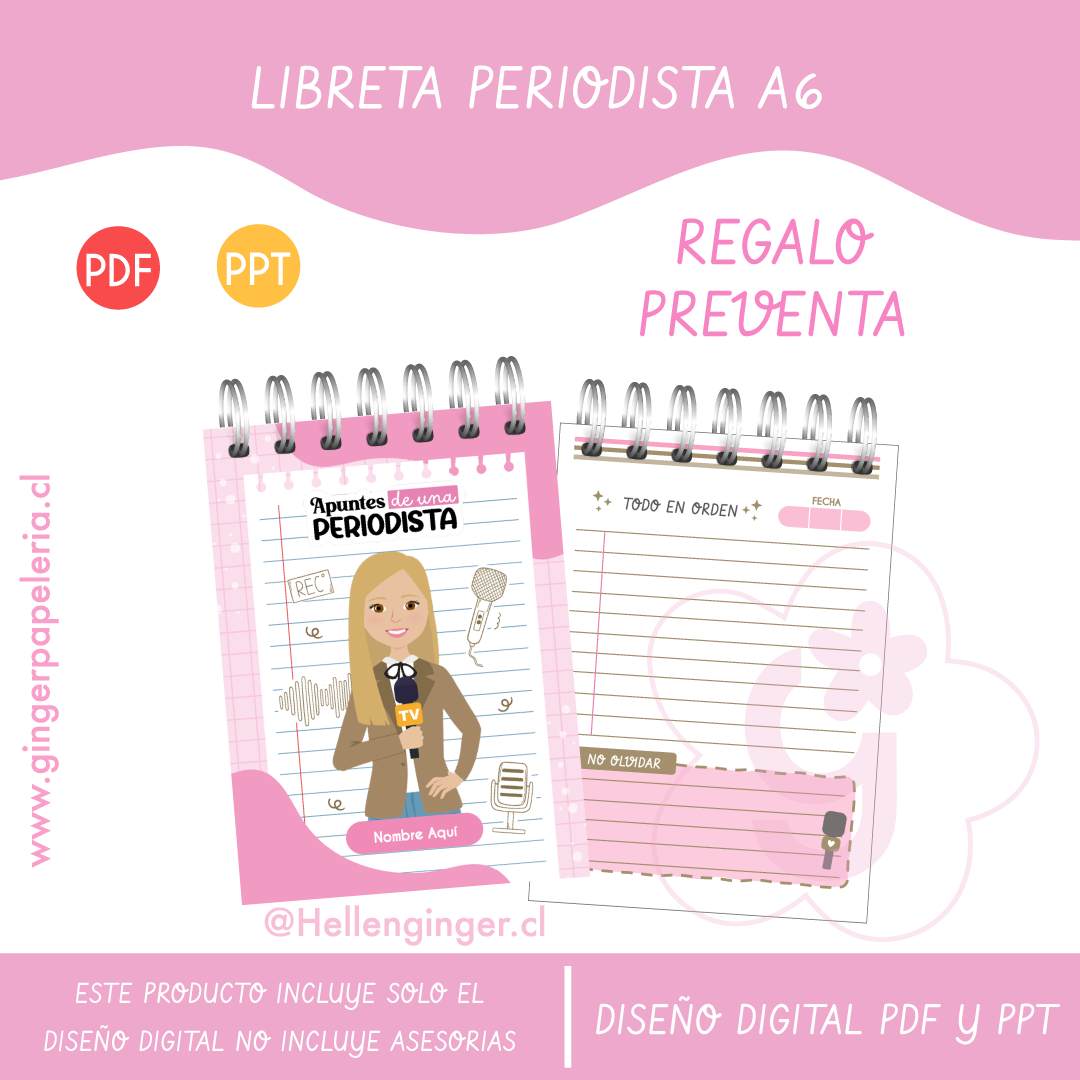 Digital Planner Periodista N° 1 2