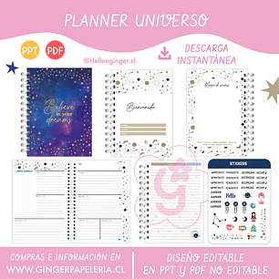 Digital  Planner Universo 