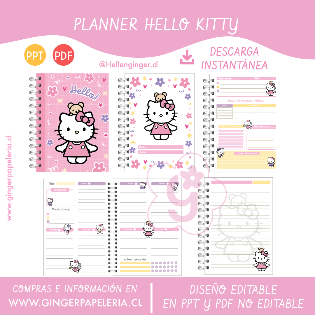 Digital Set Planners Personajes  2