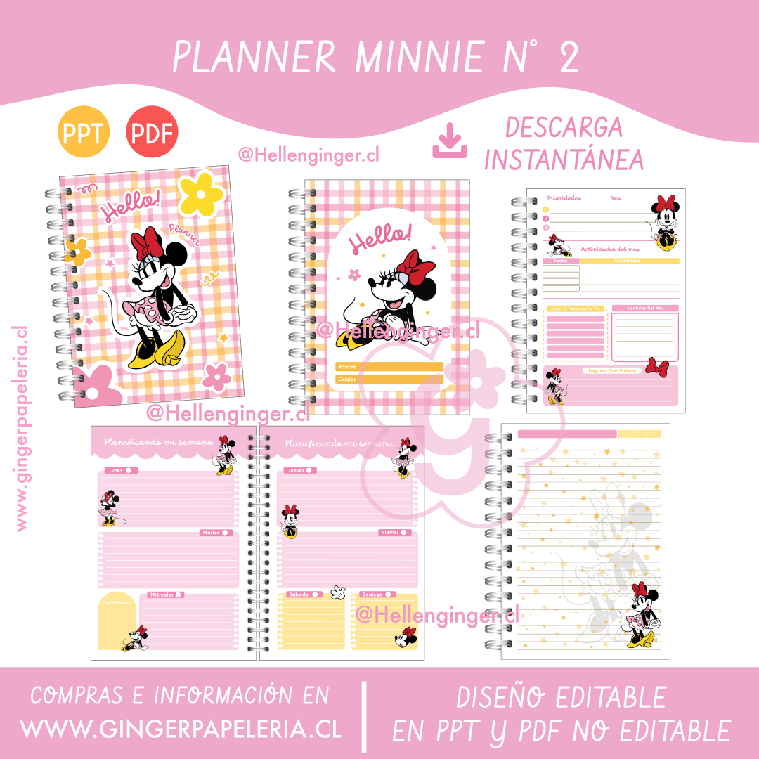 Digital Set Planners Personajes  4
