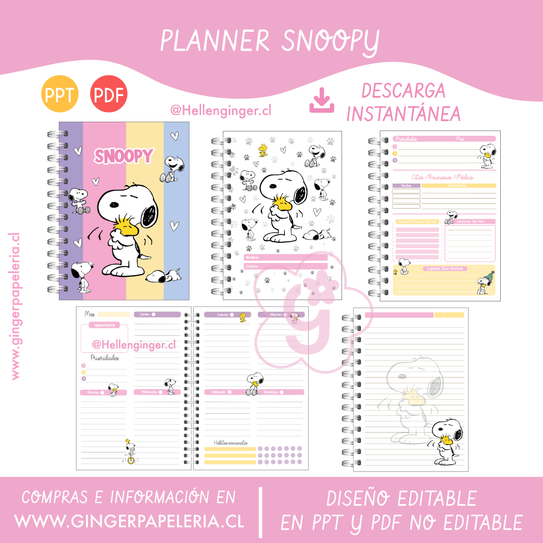 Digital Set Planners Personajes  10