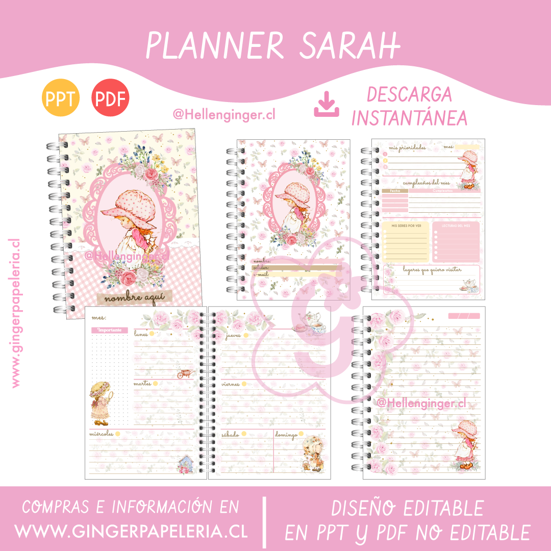 Digital Set Planners Personajes  11