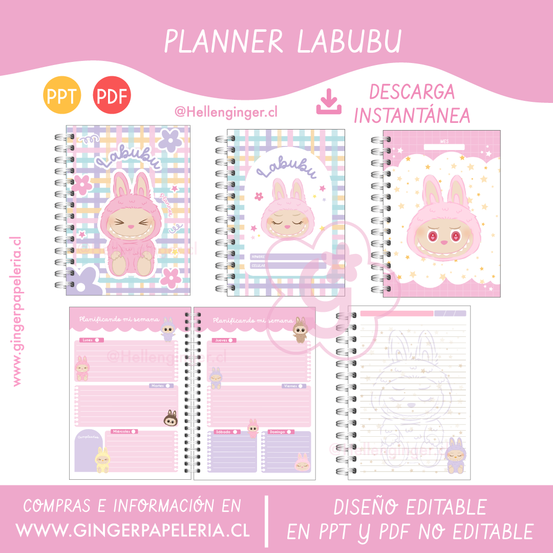 Digital Set Planners Personajes  12
