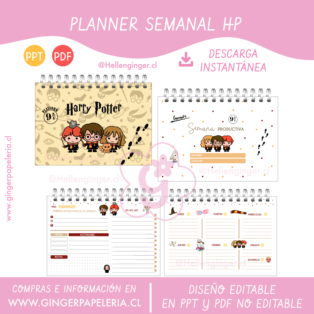 Digital Set Planners Personajes  13
